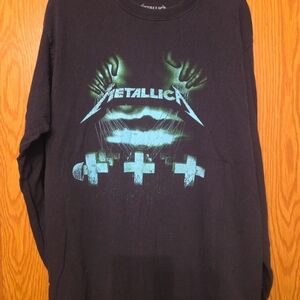 Metallica Master of Puppets long sleeve t-shirt size small
